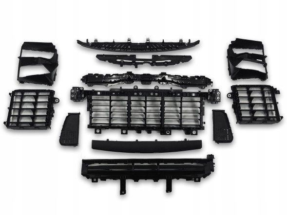 CHINA  Roller shutter air steering wheel porsche cayenne 9y right grille