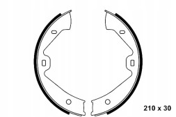 ATE PRO/03.0137-3019.2 ATE Brake shoes porsche cayenne vw touareg 3.0d- + collision assistant #34