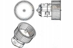 Behr Hella Service 8EW 351 104-431/ZAW Behr fan blower [BEHR]