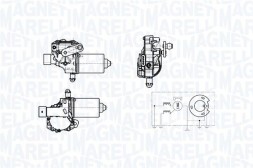 Magneti Marelli 064378900010 Magneti marelli 064378900010 front wiper mechanism