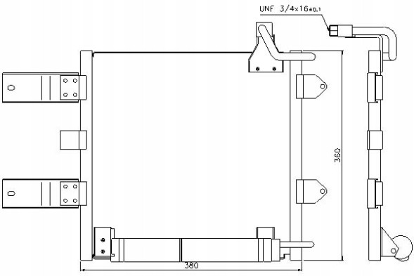 Nissens 86220067 NIS Nis94446 air conditioning cooler (with dehumidifier) sea + driver assistant #33
