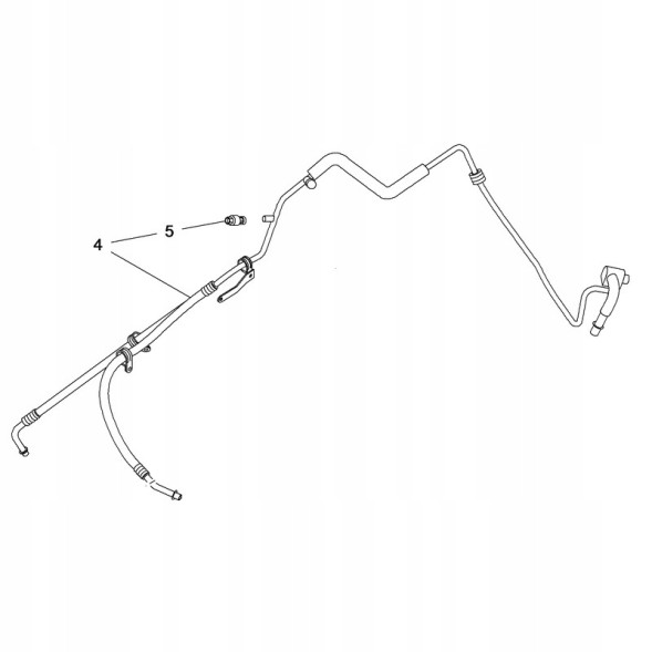 Opel OE 95510737 Air conditioning cable opel combo d 95510737 original