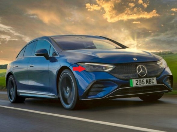 WOLLER  Control panel reflector a2239007735 right lamp for mercedes-benz eqe