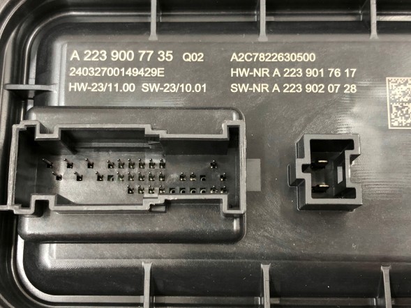 WOLLER  Control panel reflector a2239007735 right lamp for mercedes-benz eqe