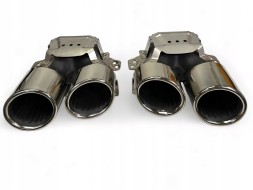 Proteile A16752 Silencer exhaust tips mercedes gle suv w167 53 amg c167 chrome new