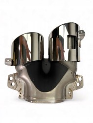 Proteile A16752 Silencer exhaust tips mercedes gle suv w167 53 amg c167 chrome new