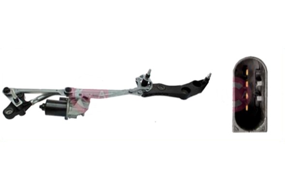 Casco CWS15130AS Front wiper mechanism with casco engine