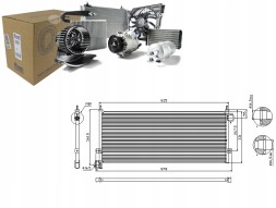 Nissens PRO/94903 NIS Air conditioning condenser volvo fh fh 12 fh 16 08.93- + collision assistant #34