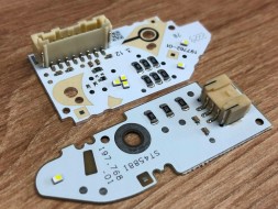 WOLLER  Led dpr tiles left st4588i 197762-01 white color for a6l a6 c7 2016-18 lci