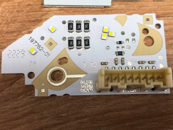 WOLLER  Led dpr tiles left st4588i 197762-01 white color for a6l a6 c7 2016-18 lci