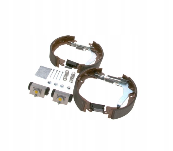 Bosch  Set of brake shoes + cylinders - bosch 0 204 114 709