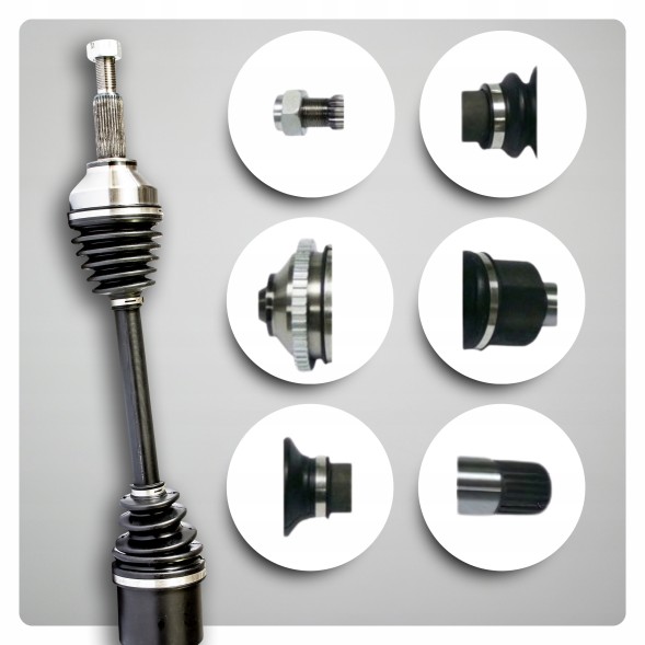 BRV  Half axle left ford tourneo custom v362 2.0 ecoblue 2.2 tdci automat new