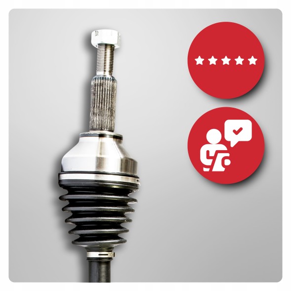 BRV  Half axle left ford tourneo custom v362 2.0 ecoblue 2.2 tdci automat new