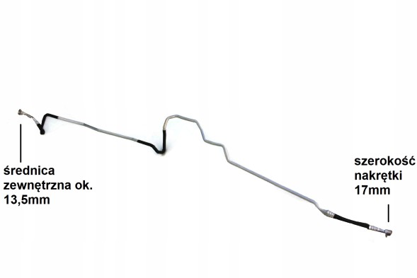 EACS 7E3 820 887 Vw t5 long caravelle air conditioning cable 7h3820887 thin back eacs