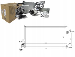 Nissens 86220433 NIS Nis94889 air conditioning cooler nissan almera tino + driver assistant #33