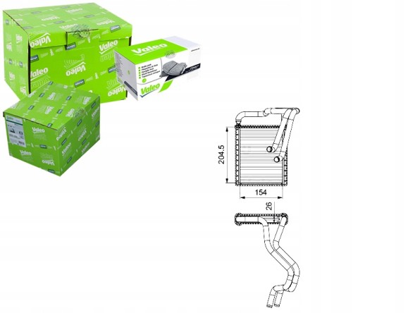 Valeo VAL812430/RS7 Heater kia cee'd i30 07-12 valeo