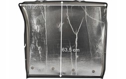 Lamiro 892-72EX Scania s r silencer cover low sheet catalytic converter lowdeck 2560454 2820222