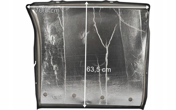 Lamiro 892-72EX Scania s r silencer cover low sheet catalytic converter lowdeck 2560454 2820222