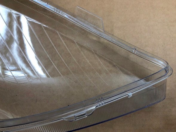 WOLLER L.169/393. Lampshade glass headlight left front for mercedes benz slk w171 2004-2011