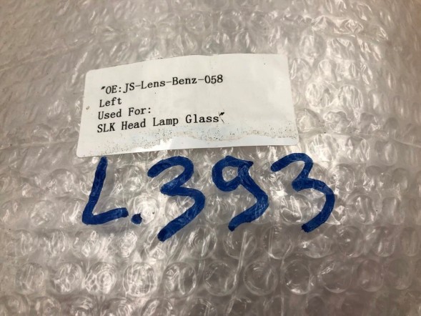 WOLLER L.169/393. Lampshade glass headlight left front for mercedes benz slk w171 2004-2011