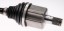 Spidan 36340 0.036340 Drive axle front l 616mm fits: volvo v60 ii, v90 ii,