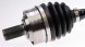 Spidan 36340 0.036340 Drive axle front l 616mm fits: volvo v60 ii, v90 ii,