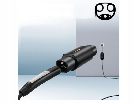 WOLLER 240V USA 32A GBT GB/T Tesla usa charger adapter for gbt nacs case ev 32a ac 240v