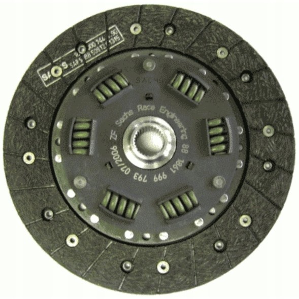Sachs  A98698_c clutch disc - organic lining, ś