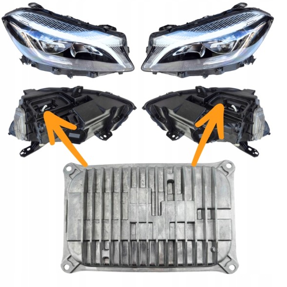 LEDpro LP 35.10.243-1 Full led lamp driver module for mercedes w176 a1769001204 *encoded*