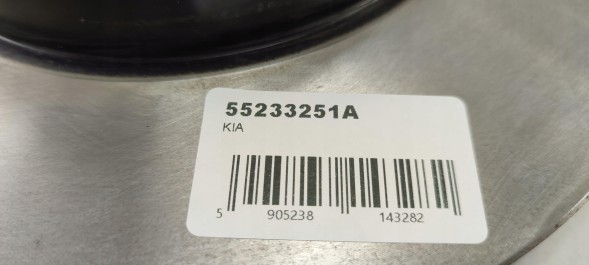 Kia OE 55233251A Brake discs 2pcs front kia carnival and / ii ...-2006 / 55233251A