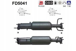 CHINA FD5041 Particulate filter dpf + cat. Chevrolet antara/captiva 2,0d ascfd5041 as