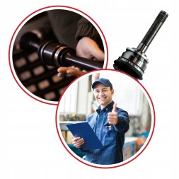 BRV B843 Half axle right mitsubishi pajero ii 3.0 v6 +awd new