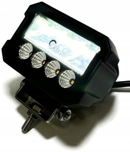 CHINA AT-995 2X long range led road headlight strobe approval 12v 24v