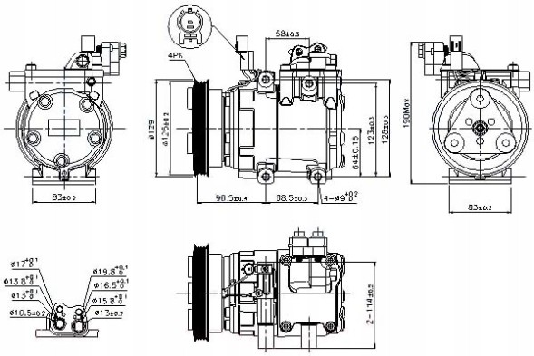 Nissens  Nis89291 air conditioning compressor hyundai accent ii + driver assistant #33
