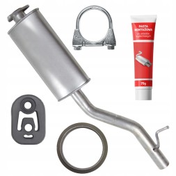 Ferroz  Center silencer mercedes c180 c200 w203 t203 cl203 01 - 08 1.8 2.0 sedan