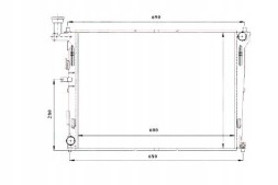 NRF 53845/NRF Nrf radiator kia cee'd 1,4/1,6 06 + driver assistant #28