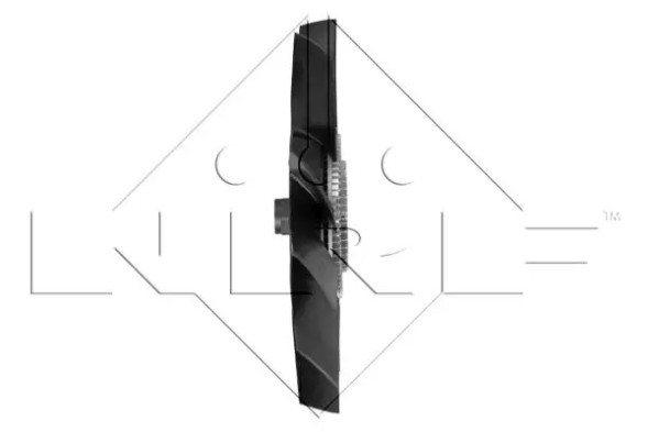 NRF 49563 Fan viscous clutch 49563 nrf vw lt