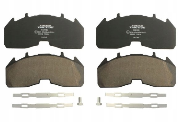 Roulunds RL012081 Brake pads roulunds fo 012081