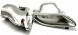 Mercedes-Benz OE A2054900927+A2054901027 Silencer exhaust tips mercedes e-class c207 coupe a207 kabrio w207 amg