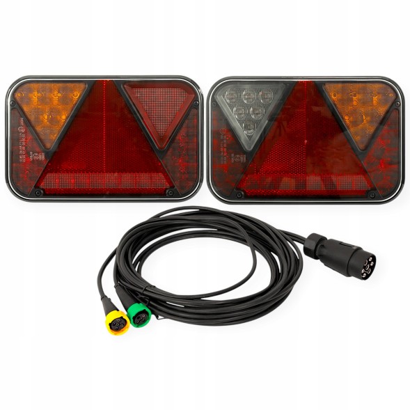 Mantes UT004132 Rear lamps for trailer fristom ft-270 led + beam installation 4,5m 7pin