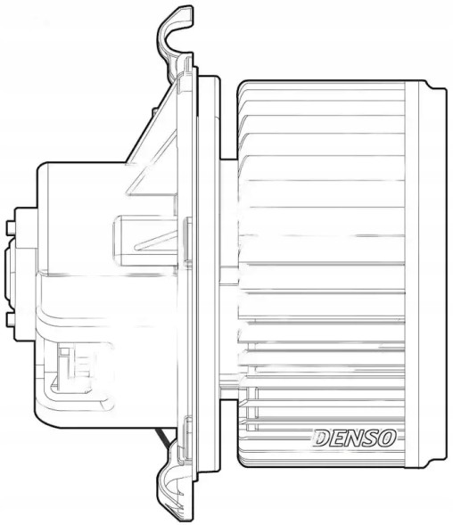 Denso DEA09024 Blower air supply fan dea09024 denso citroen