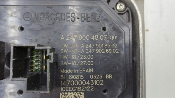 Mercedes-Benz OE  Mercedes cla, glb,gla,eqc, a-class module led lamp converter original