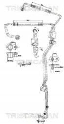 Triscan  Air conditioning cable 9010 28064 triscan citroen