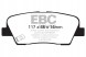 EBC DP21806 Brake pads ebc green stuff rear - kia stinger 2.0t 2.2d 17-23, genesis