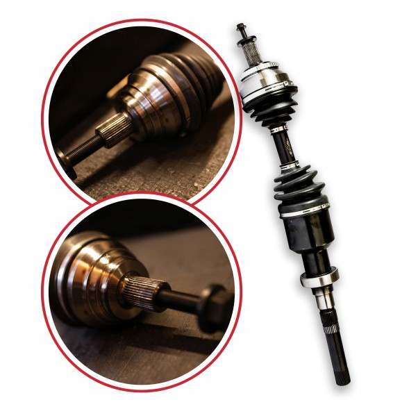 BRV  Half axle right volvo s80 and (184) 2.8 t6 3.0 t6 automatic new