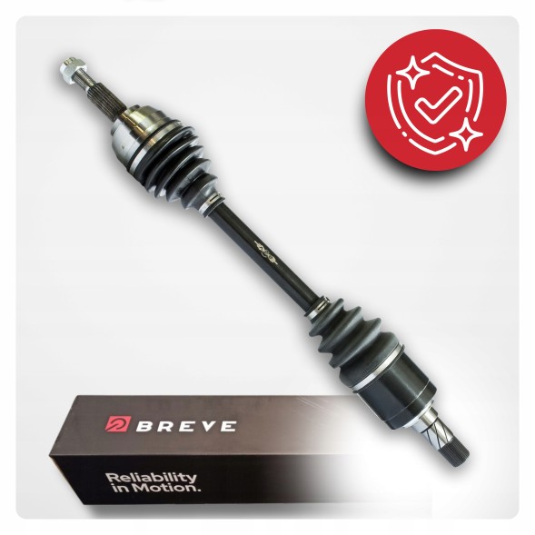 BRV  Half axle left renault megane iii 2.0 tce 180 ps manual new