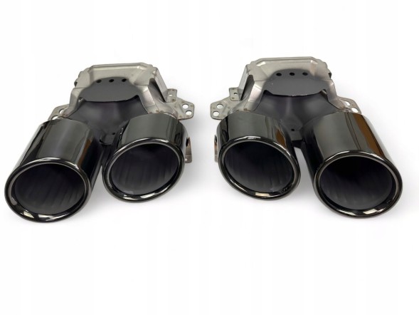 Proteile A16751 Silencer exhaust tips mercedes gle suv w167 53 amg c167 black night