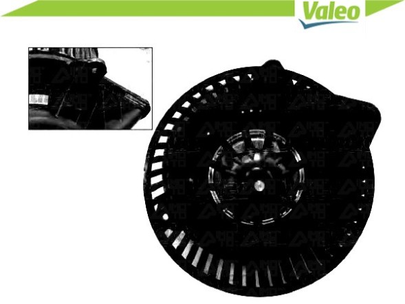 Valeo 715059 Blower fan [VALEO]
