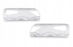 WOLLER L.169/258.+L.169/257. Lampshades headlight covers right left front for bmw e38 lift 1998-2001