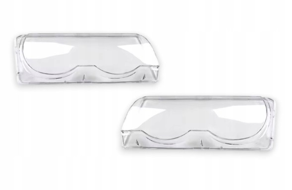 WOLLER L.169/258.+L.169/257. Lampshades headlight covers right left front for bmw e38 lift 1998-2001